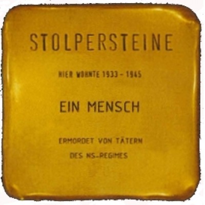 Erste Stolpersteine werden am 3.11. in Wurzen verlegt